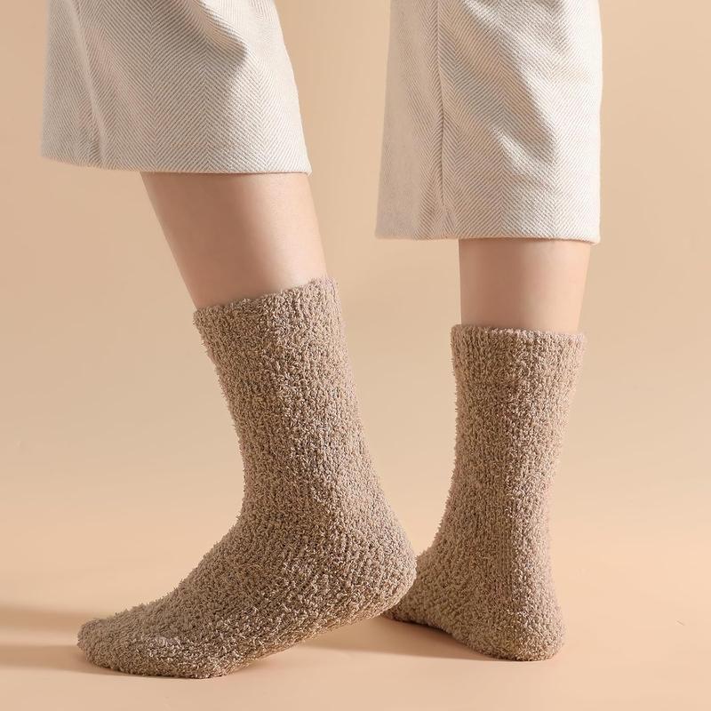 Womens Fuzzy Socks Fluffy Socks Women Winter Cozy Socks Warm Slipper Socks Home Sleeping Socks for Women fuzzy sock