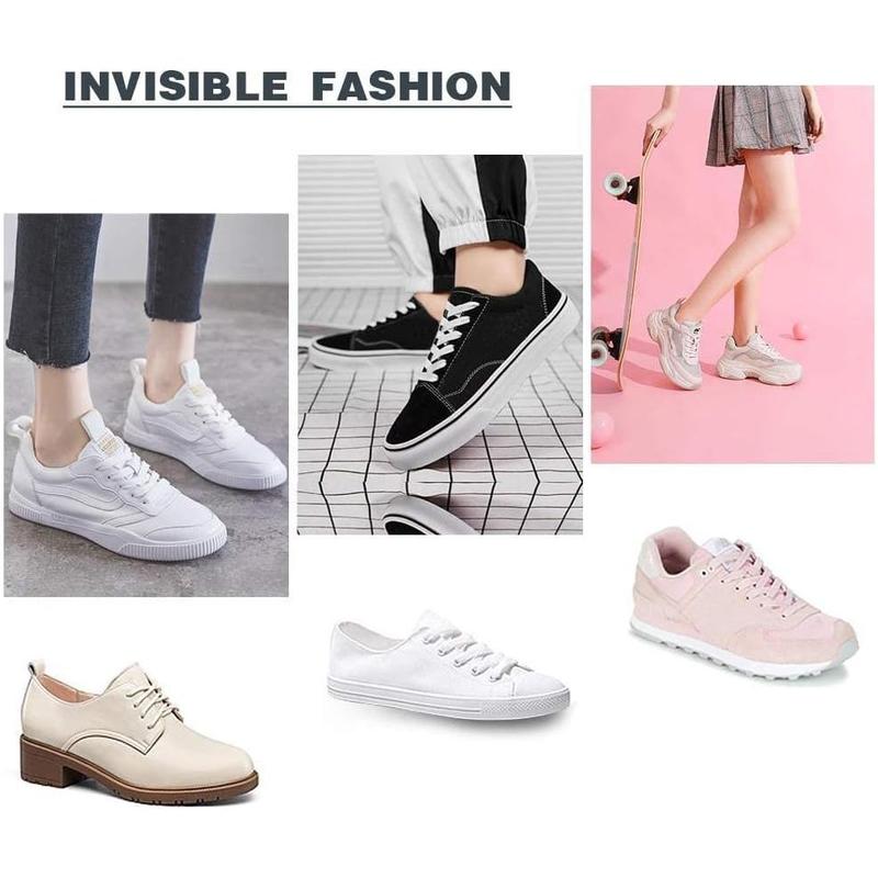 No Show Socks Womens Low Ankle Non Slip Footies for Sneakers Slip-Ons Flats Loafers (6-9 Pairs)