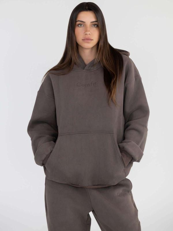 Comfrt | Oversized Signature Fit Hoodie | For Stress & Anxiety | Signature Fit Sweatpants Unisex couple set  Clothing Womenswear Suits Women Long Sleeve